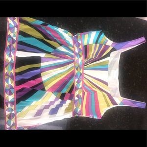 PUCCI Silk Tank Size 34/4